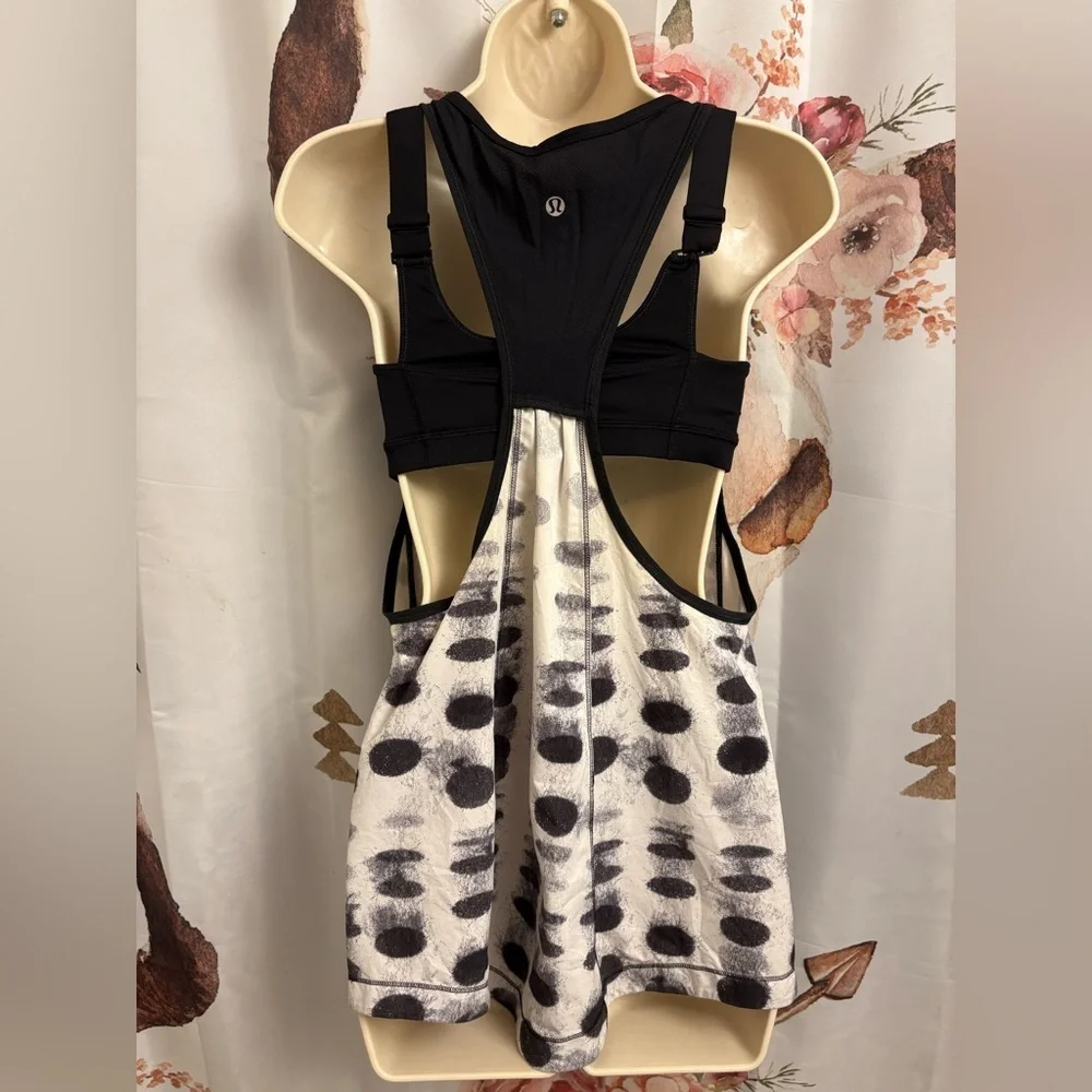 Black and White Polka Dot Tank Top - Picture 4 of 6